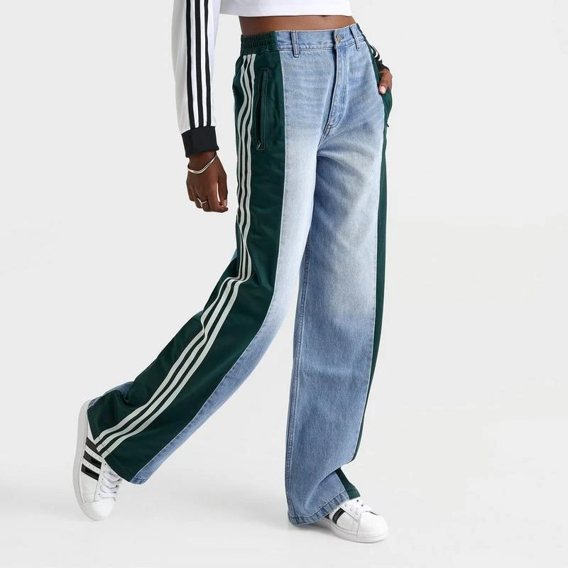Adidas Women
s adidas Originals Athletic Dept Firebird Denim Pants 3