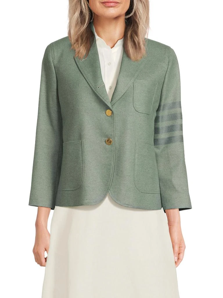 Thom Browne ​Cropped Sack Patch Pocket Sport Coat