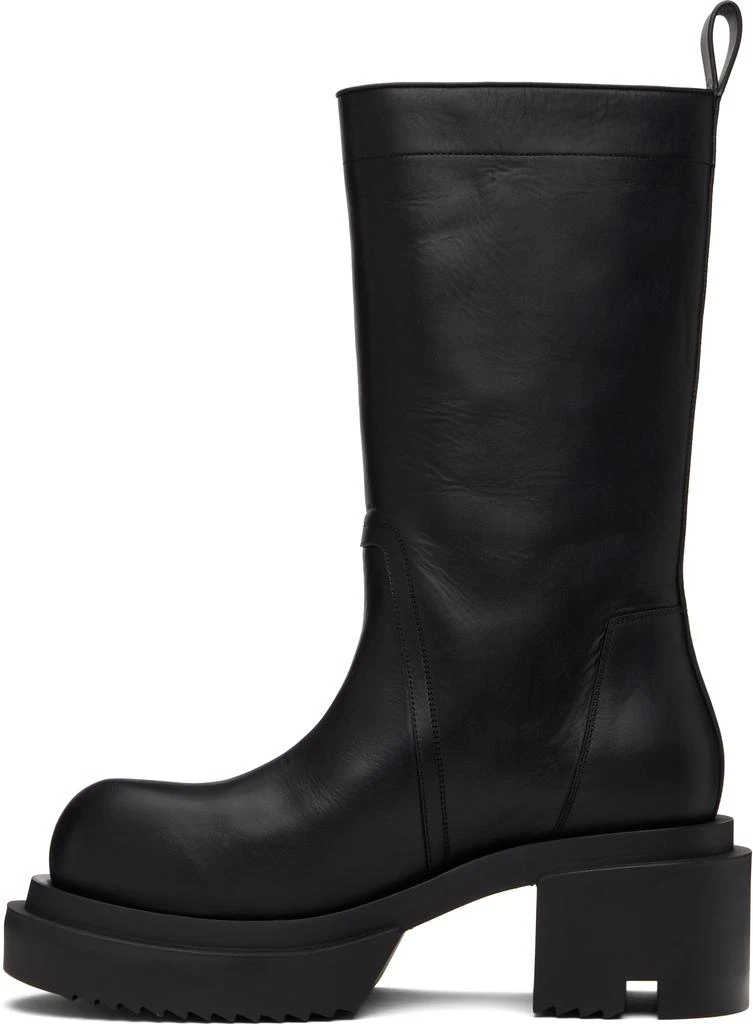 Rick Owens Black Hollywood Groppone Bogun Boots 3