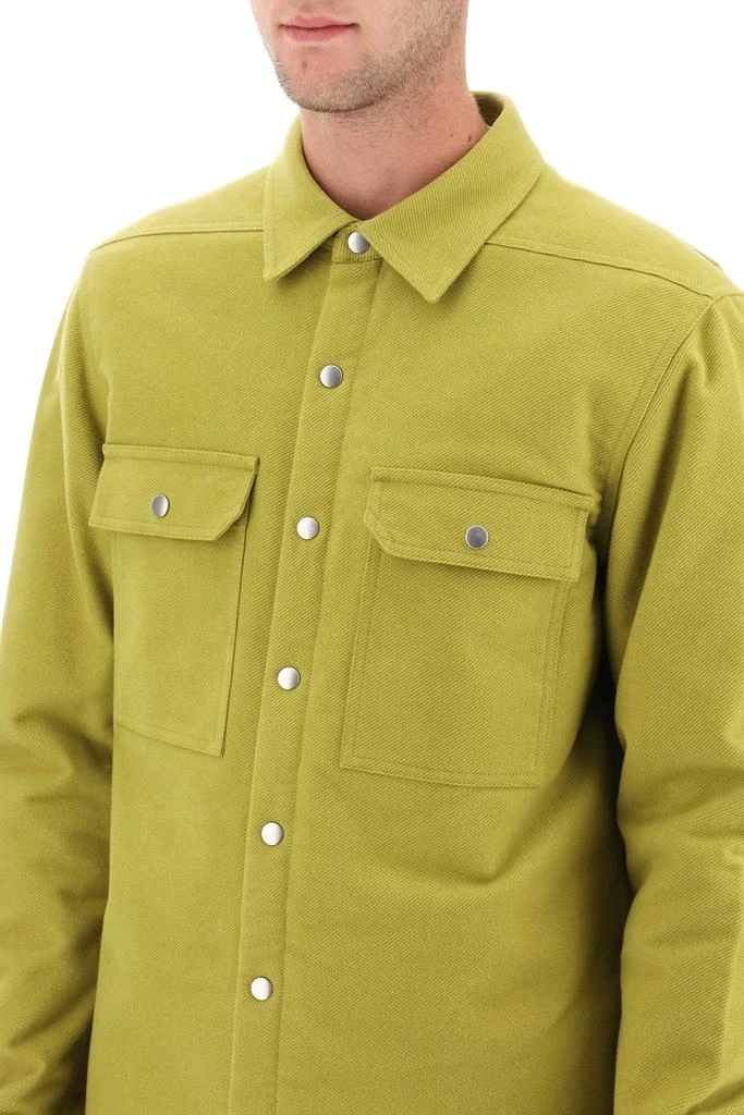 Rick Owens Rick owens 'luxor' padded overshirt 4