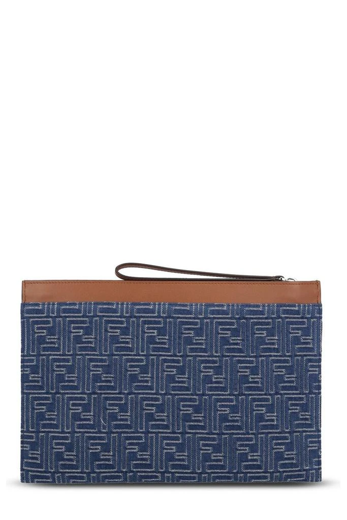 Fendi Fendi FF Medium Flat Pouch 2