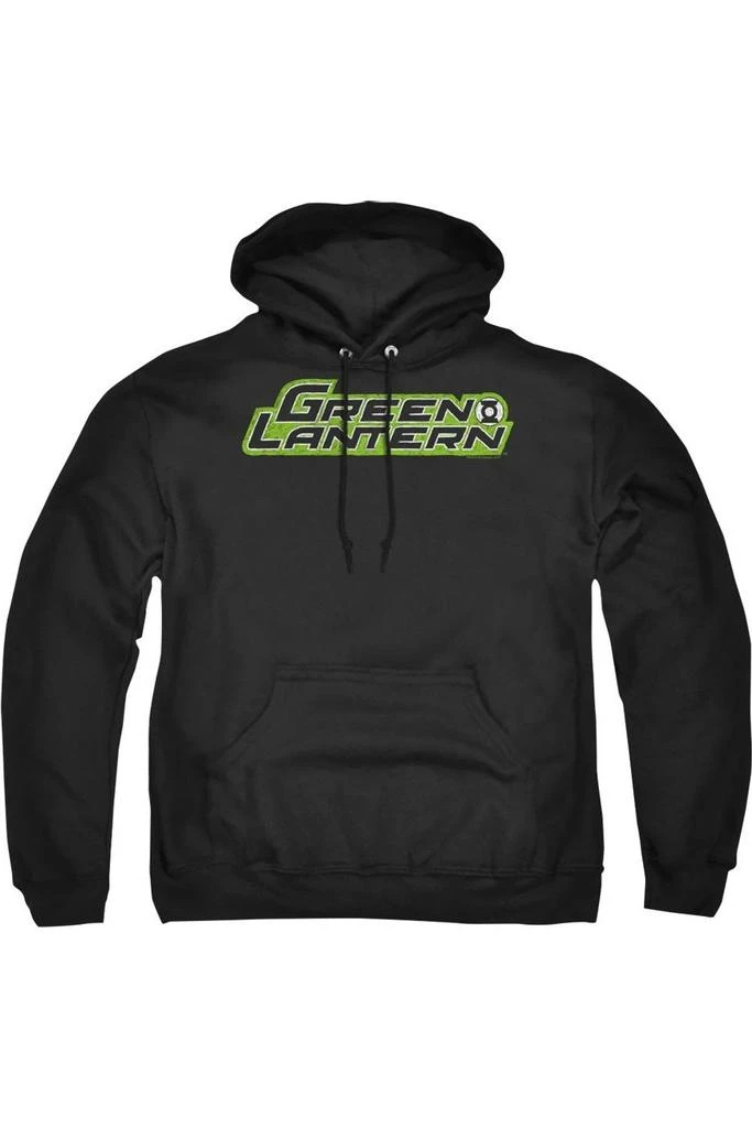 Gildan Green Lantern Scribble Title Adult Pull Over Hoodie / Hooded Sweatshirt 1