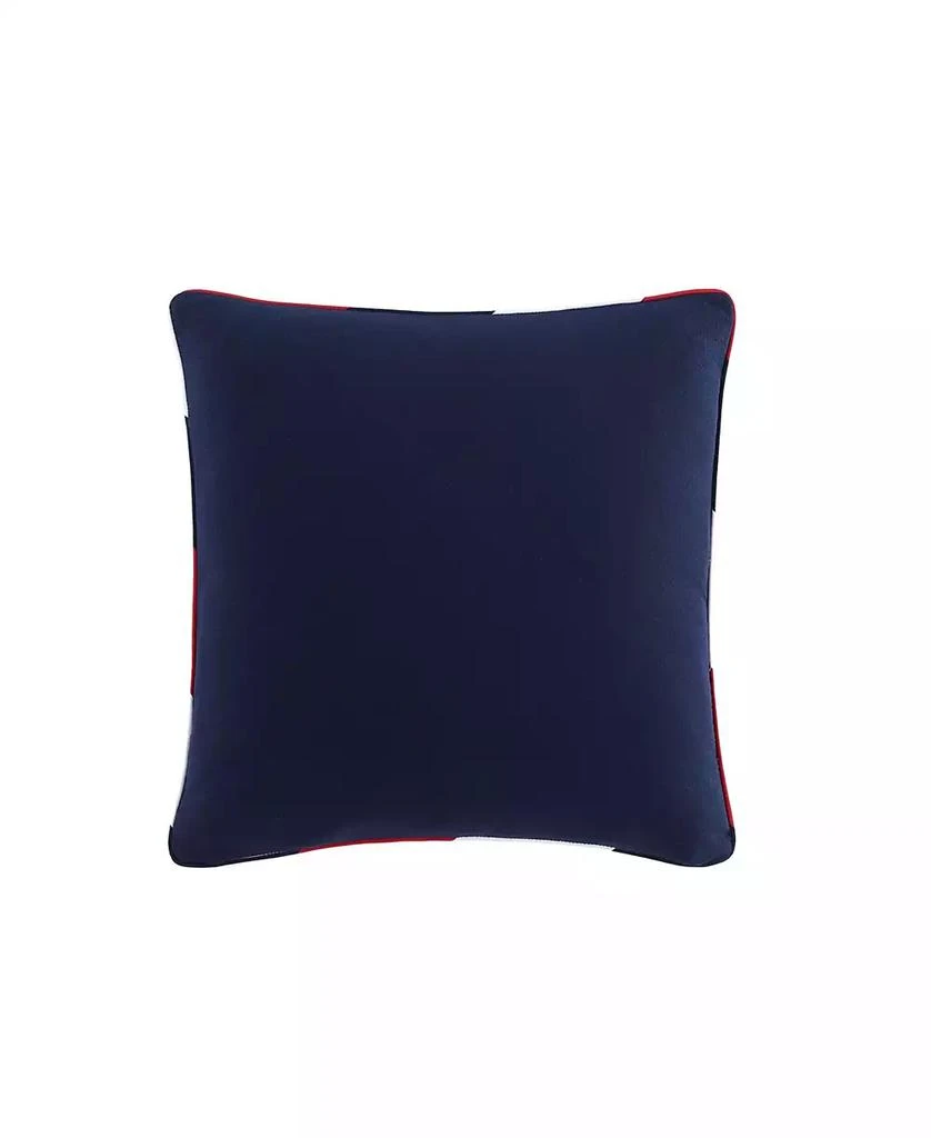Tommy Hilfiger Flag Seersucker Square Pillow, 20" X 20" 4