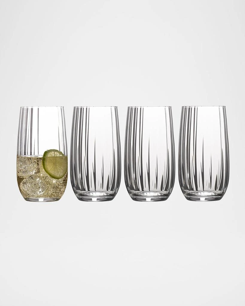 Mikasa Gail Optic Highball Glasses, Set of 4 3