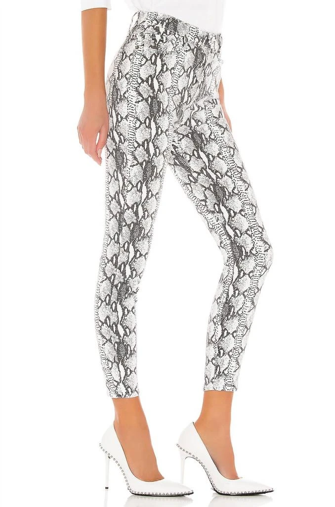 FRAME Frame - Ali High Rise Cigarette Pant 2