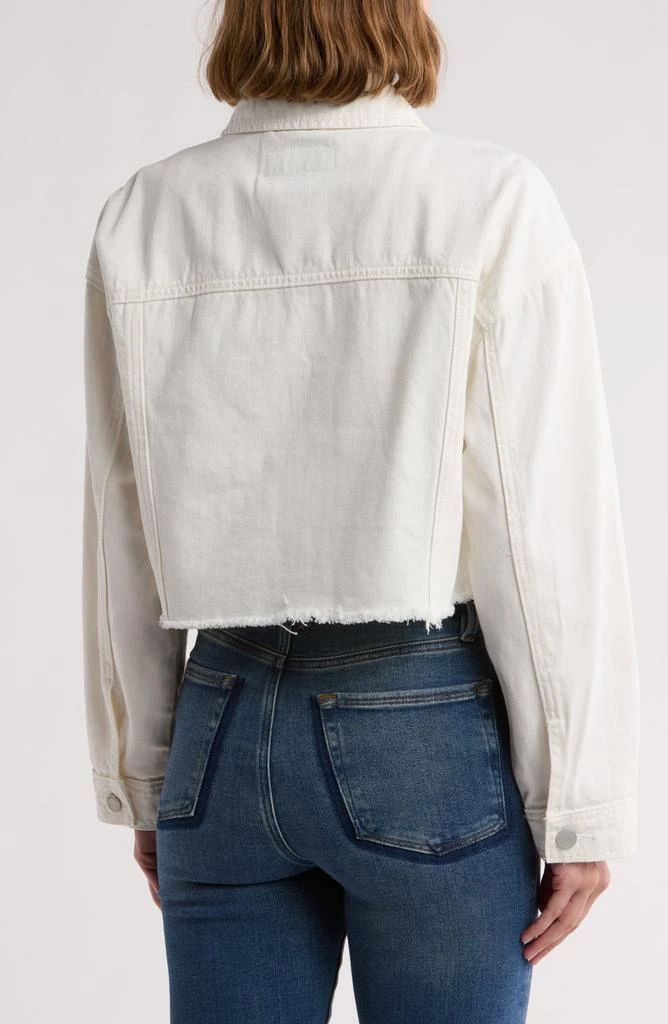 Blank NYC Cargo Denim Crop Jacket 2