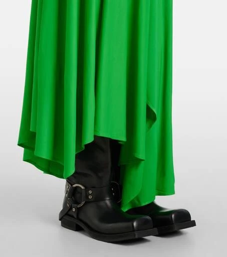 Acne Studios Else gathered asymmetric midi dress 5