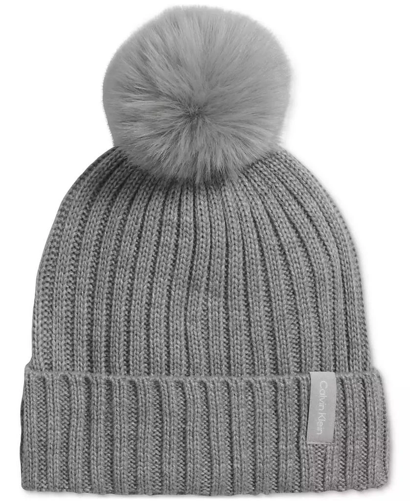 Calvin Klein Pom Beanie Hat and Scarf Set -R Women main image 4