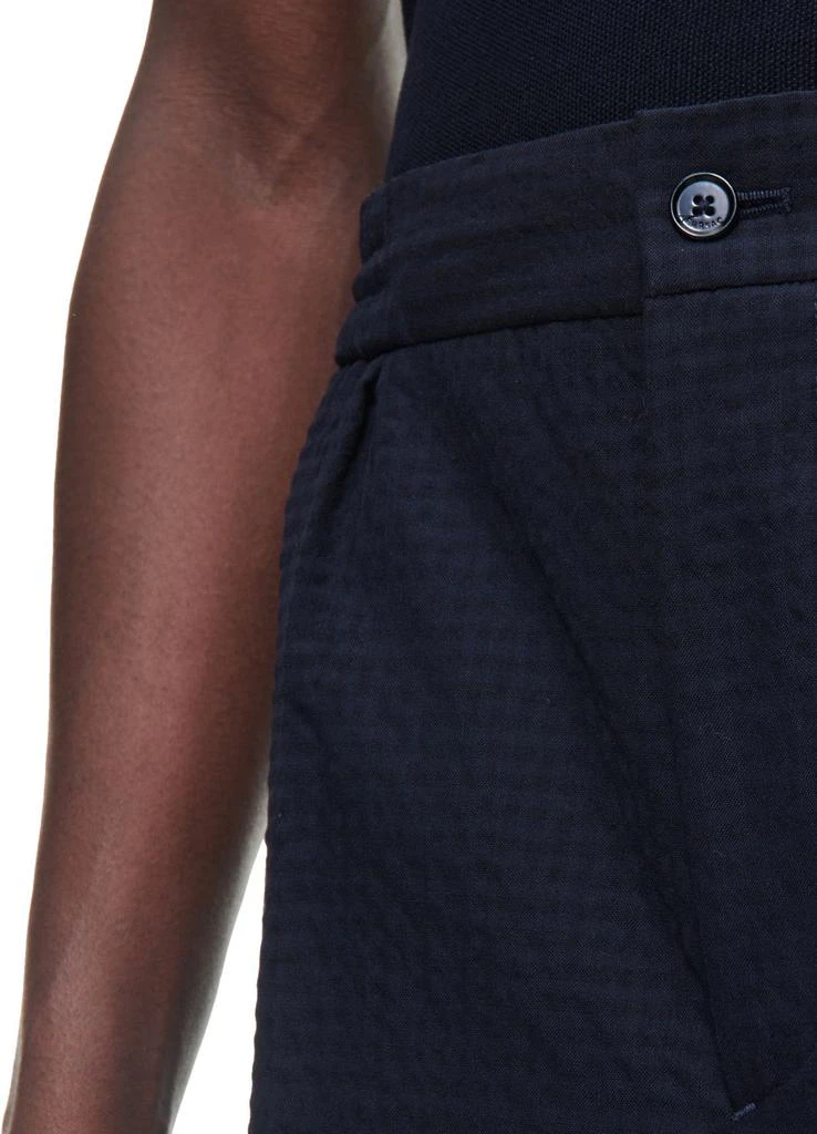 Fursac Elasticized seersucker pants 4