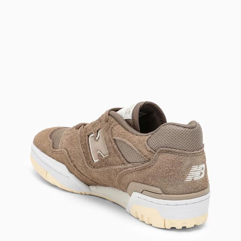 New Balance Low 550 beige suede trainer 5