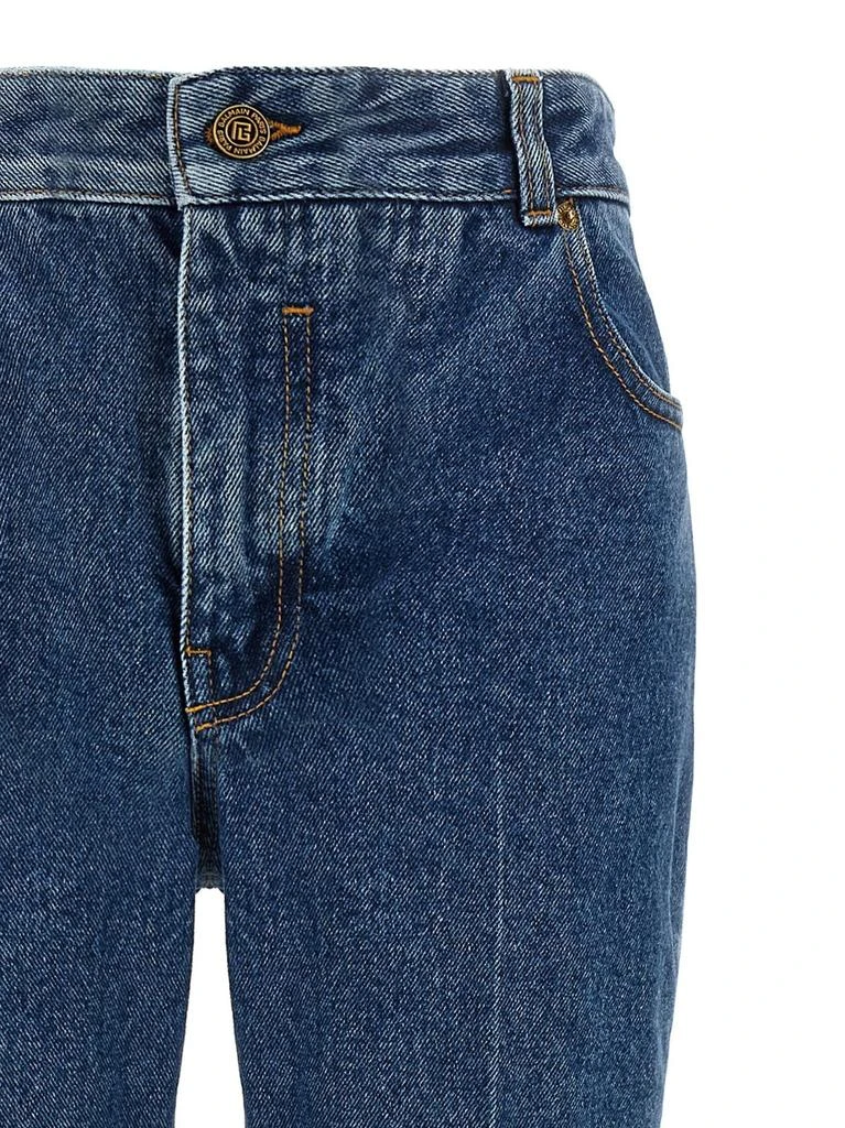 Balmain Balmain Straight-Leg Denim Jeans 3