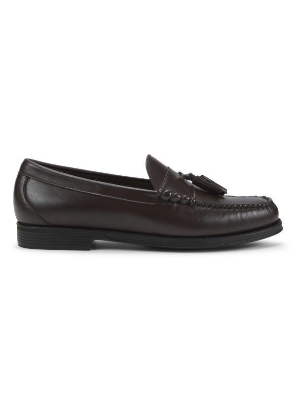 G.H. Bass Lennox Leather Tassel Loafers