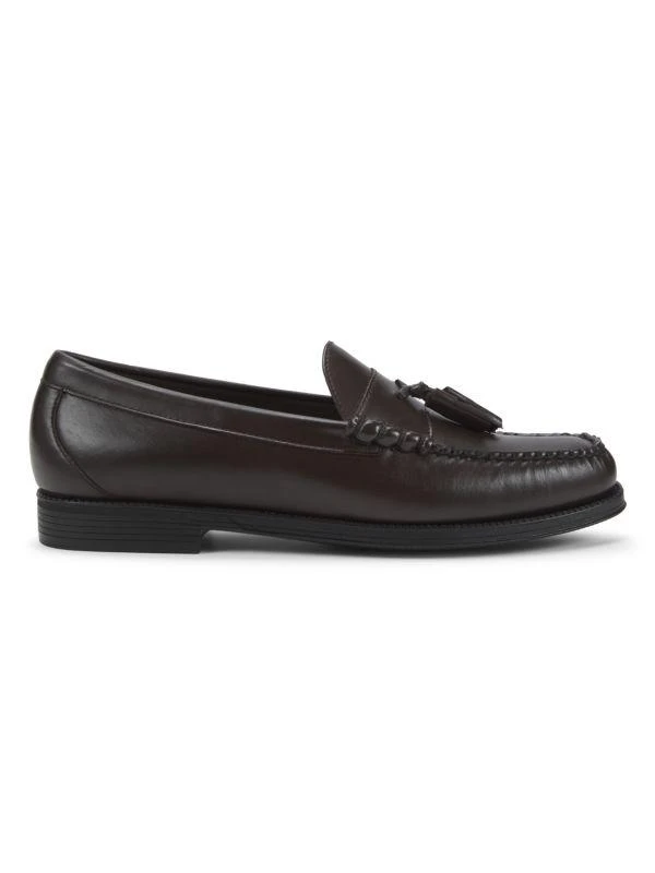 Lennox Leather Tassel Loafers