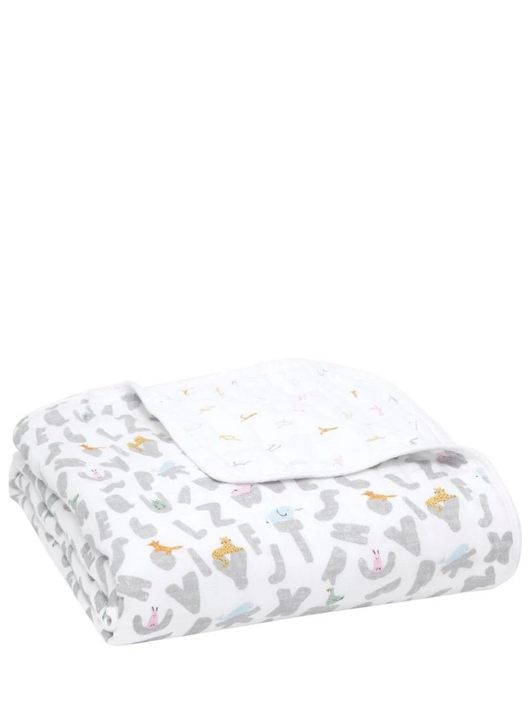 ADEN + ANAIS Printed Cotton Muslin Blanket 1