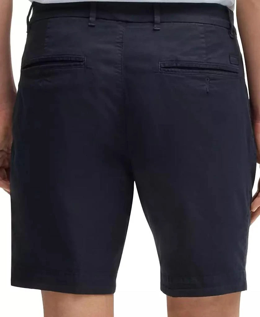 Hugo Boss Men's Cotton-Twill Slim-Fit Shorts 2