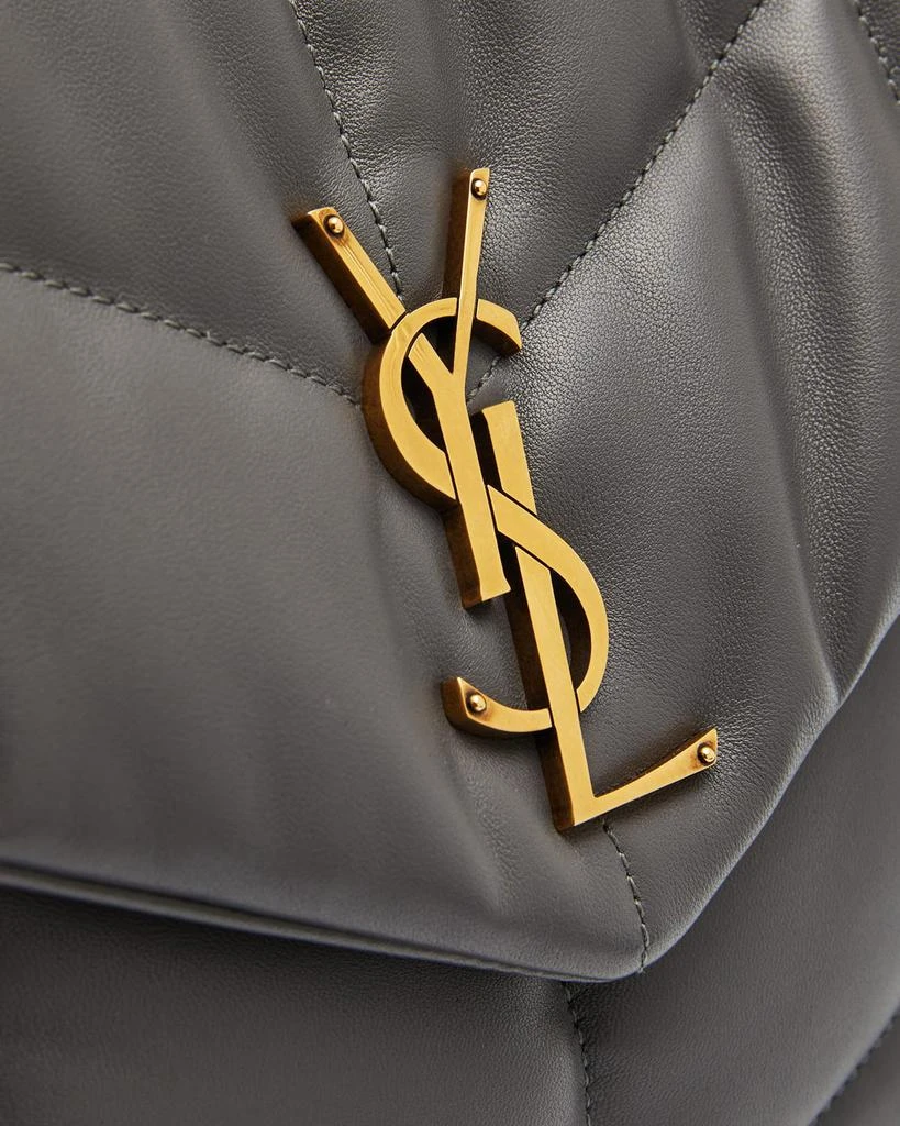 Yves Saint Laurent Lou Puffer Medium YSL Shoulder Bag in Quilted Leather 6