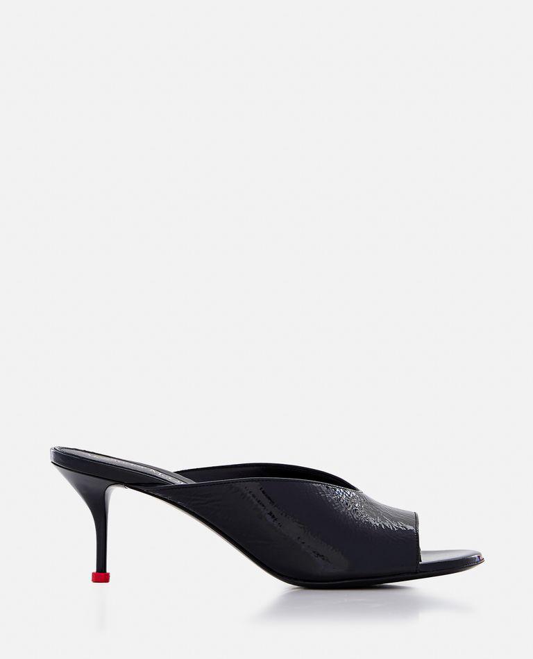 サンダル・ミュール ALEXANDER MCQUEEN LEATHER MULE SANDALS Alexander McQueen Leather Mule Sandals - Slippers - BeyondStyle