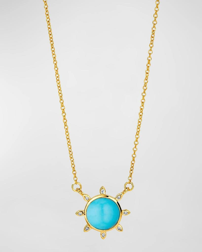 Syna 18K Mogul Sun Pendant Necklace 1