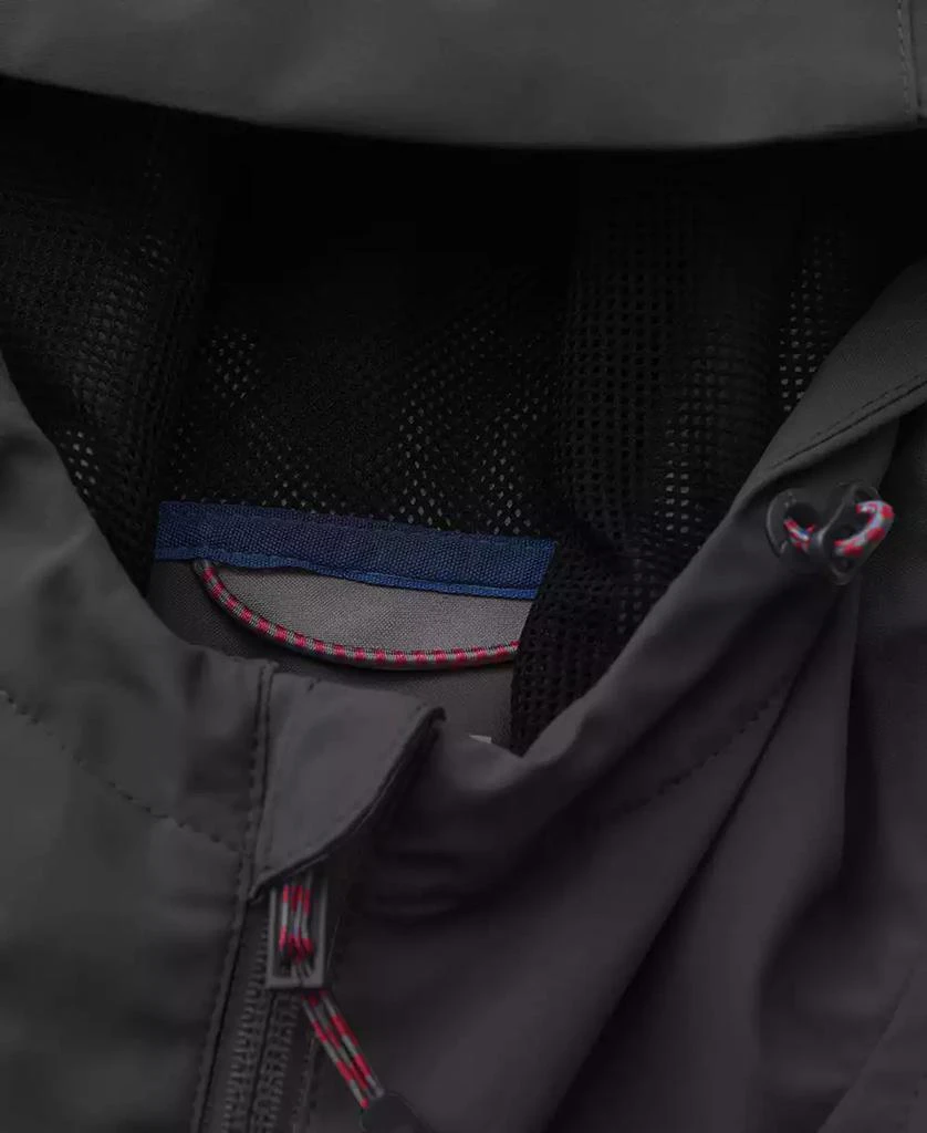 HAWKE & CO Men's All-Season Lightweight Stretch Hooded Rain Jacket 4