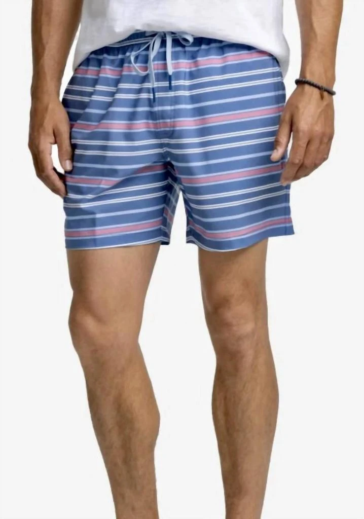 SOUTHERN TIDE Southern Tide - Breton Stripe Swim Trunk