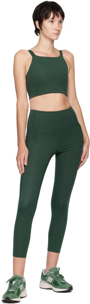 Girlfriend Collective Green Mia Sport Bra 4