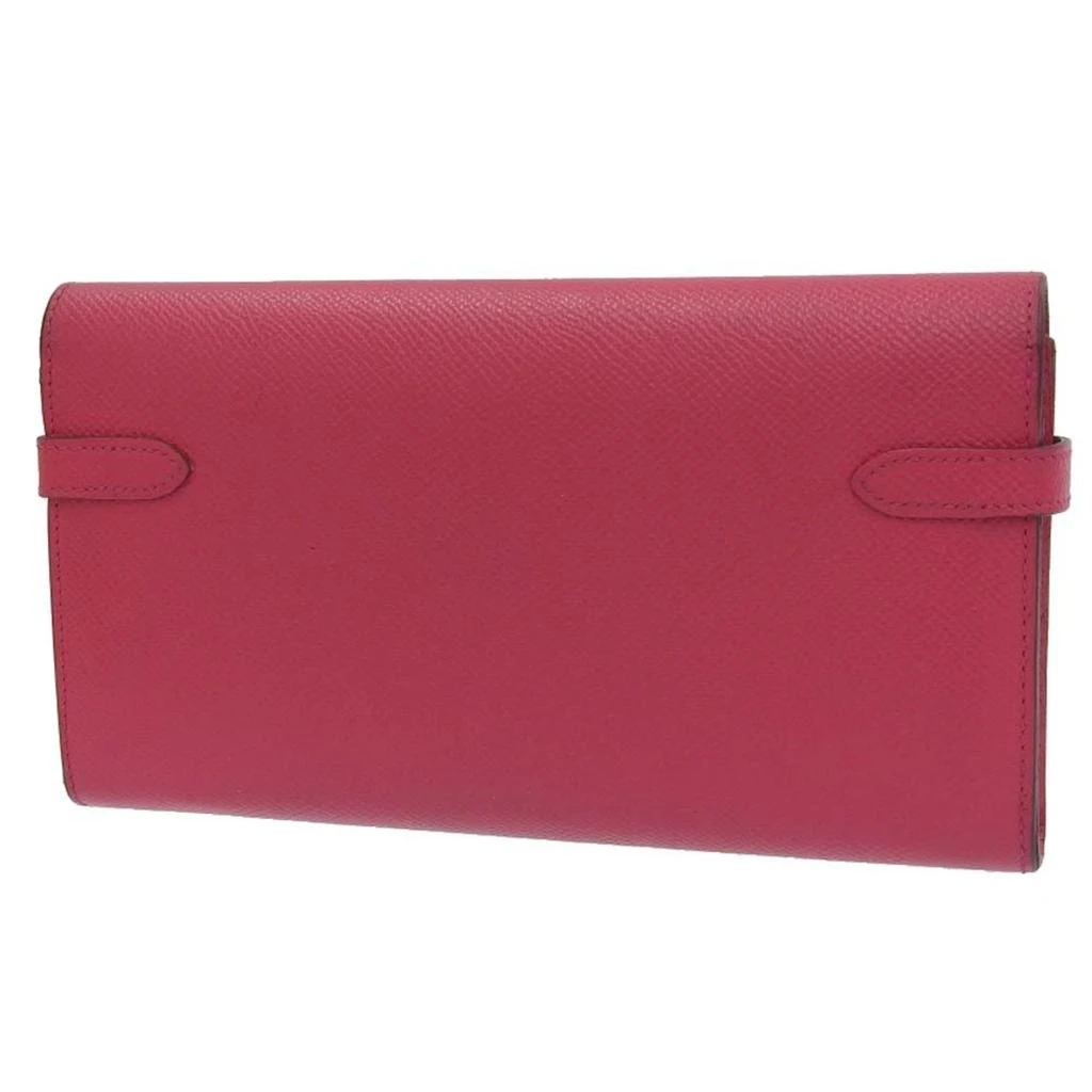 Hermes pink  Epsom Leather Coin Purse/Coin Case (Pre-Owned) 2