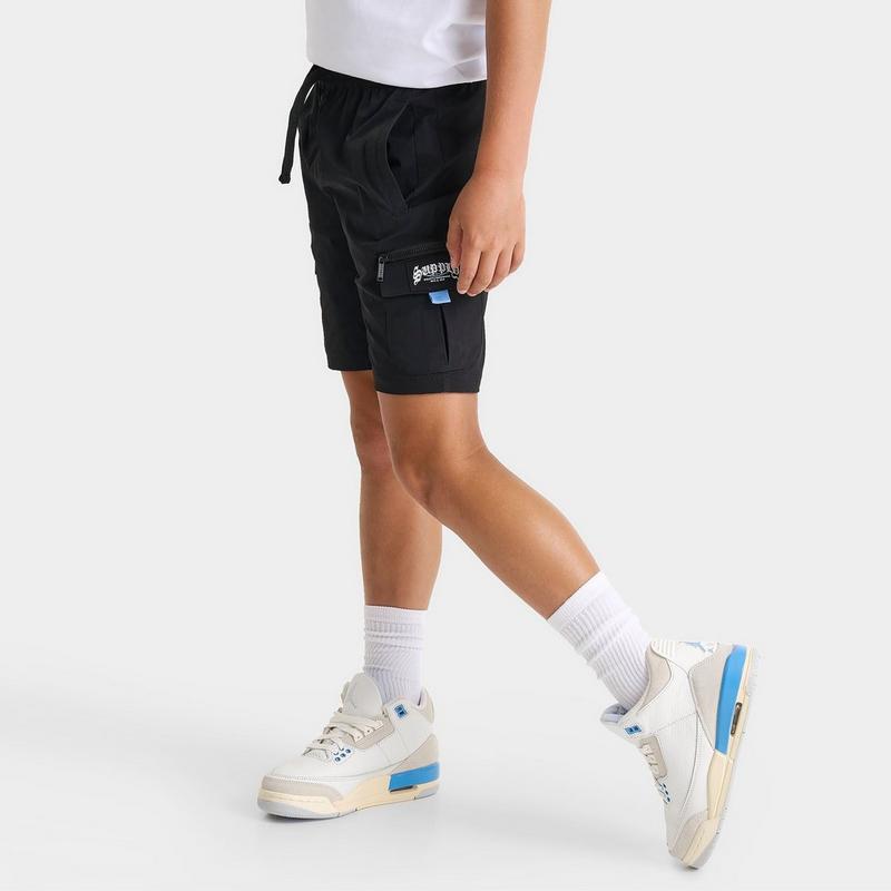 SUPPLY & DEMAND Kids' Supply & Demand Griffin Woven Cargo Shorts