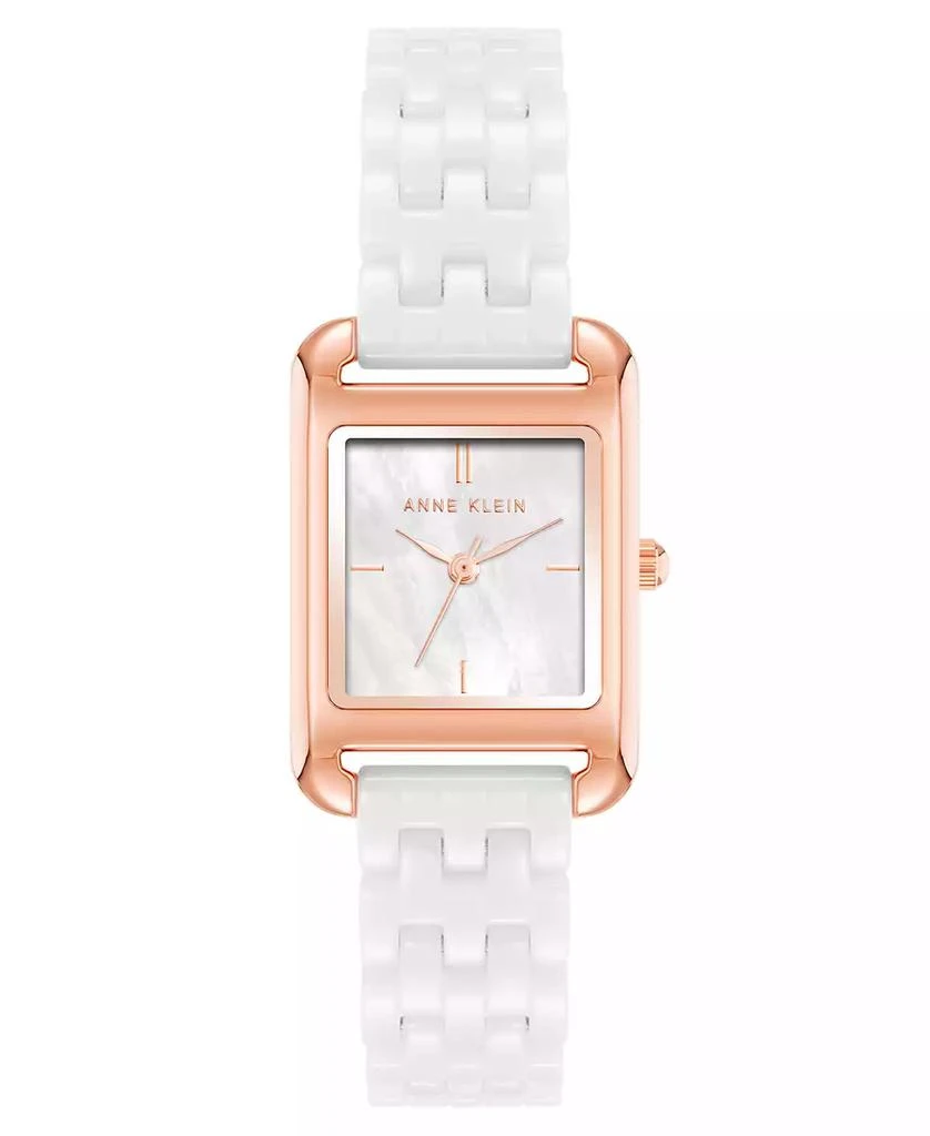 Anne Klein Women's Quartz White Ceramic Watch 1