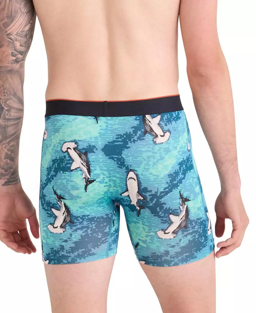 SAXX Men's Multi-Sport Printed Mesh Boxer Briefs
