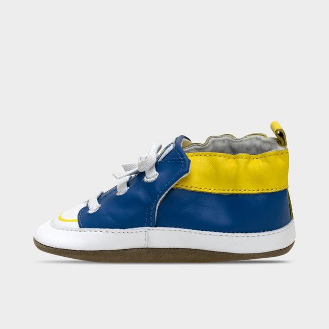 Robeez Infant Robeez Golden State Warriors NBA Soft Sole Casual Shoes