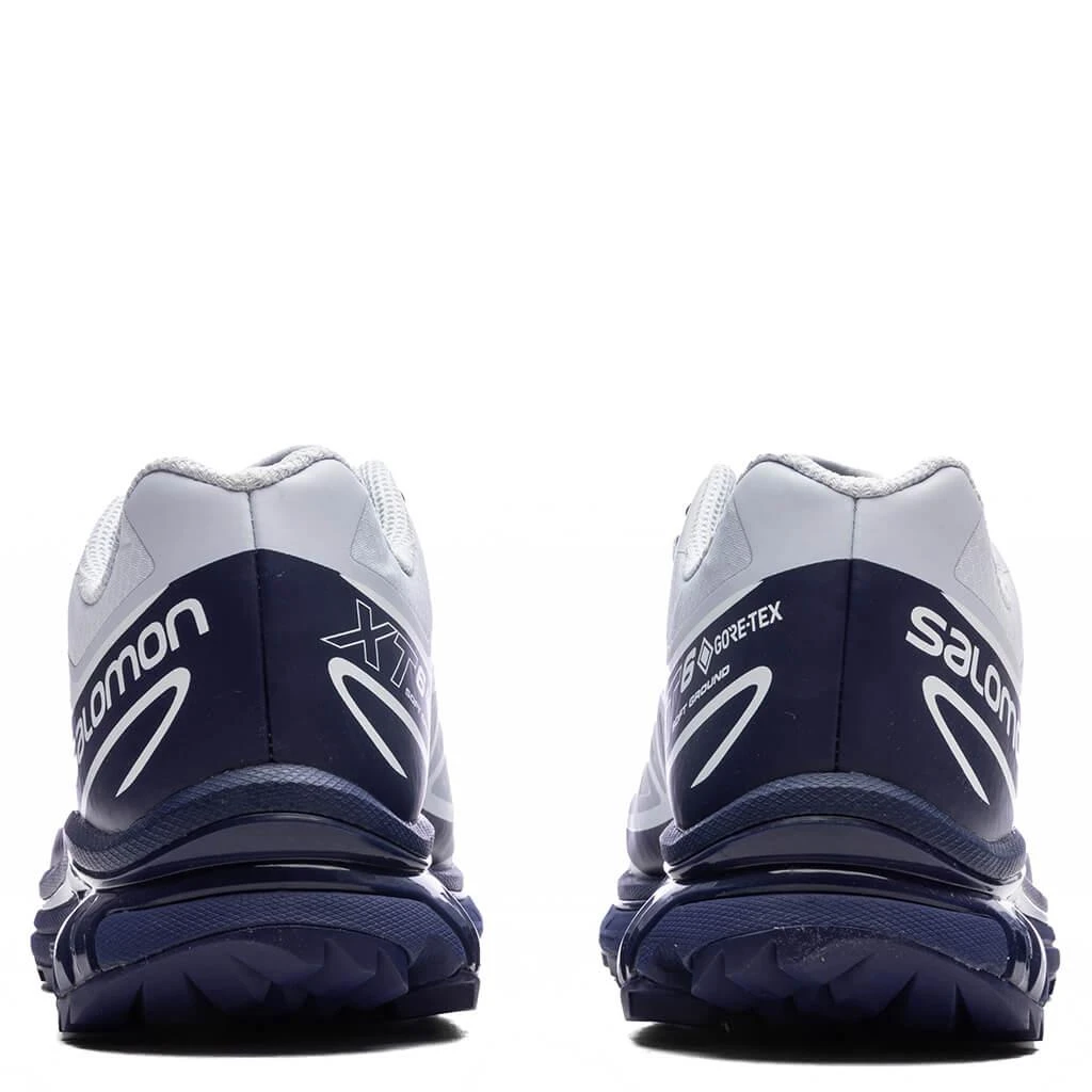 Salomon XT-6 GTX - Blue Print/Heather/White 4