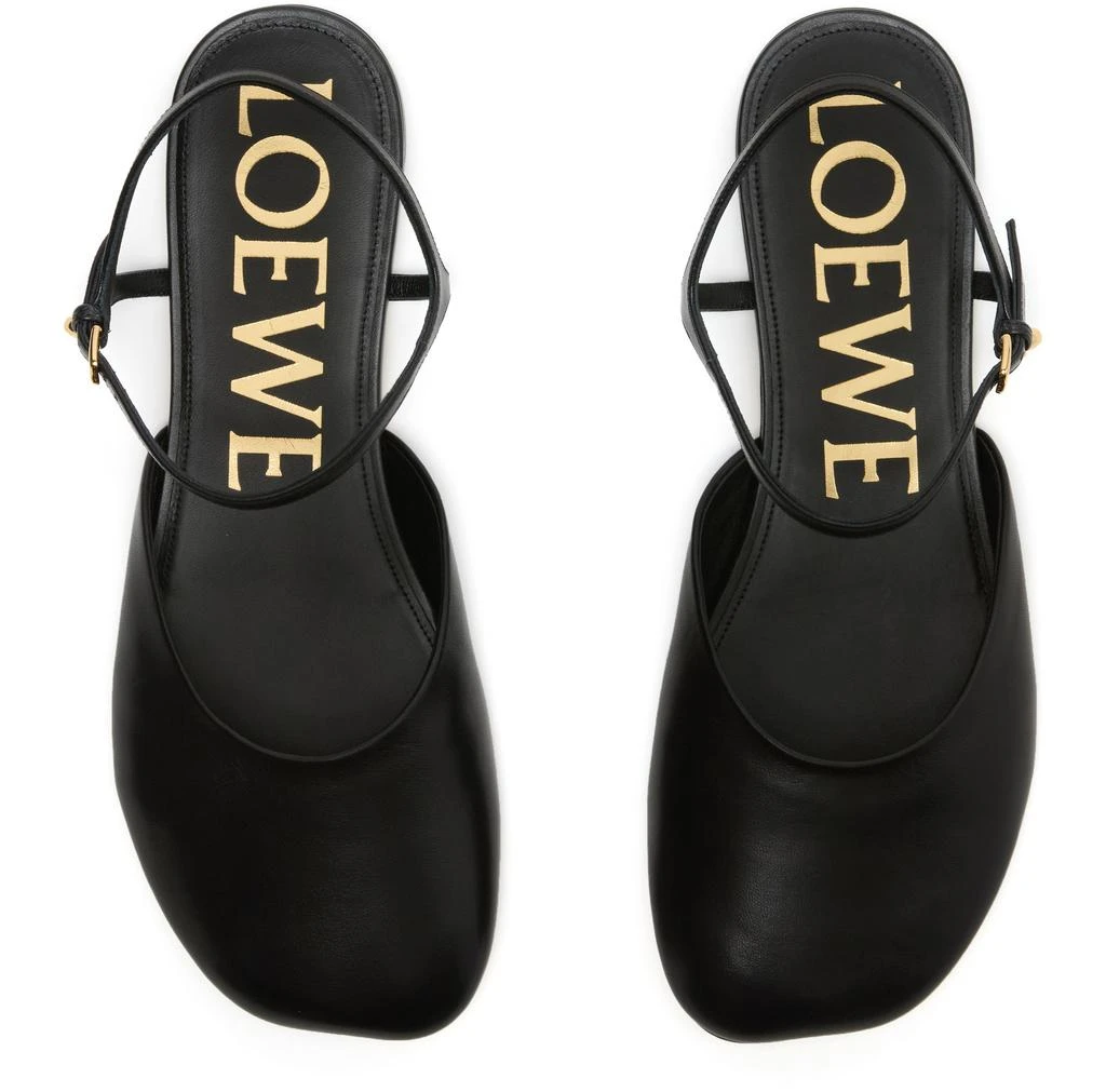 Loewe Toy ankle strap ballerinas in lambskin 5