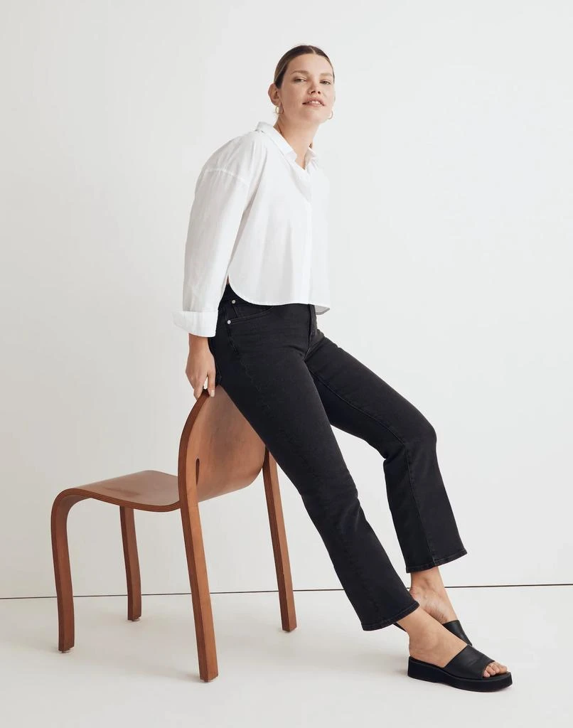 Madewell Curvy Kick Out Crop Jean 5
