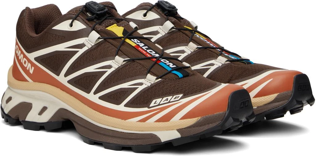 Salomon Brown XT-6 Sneakers 4