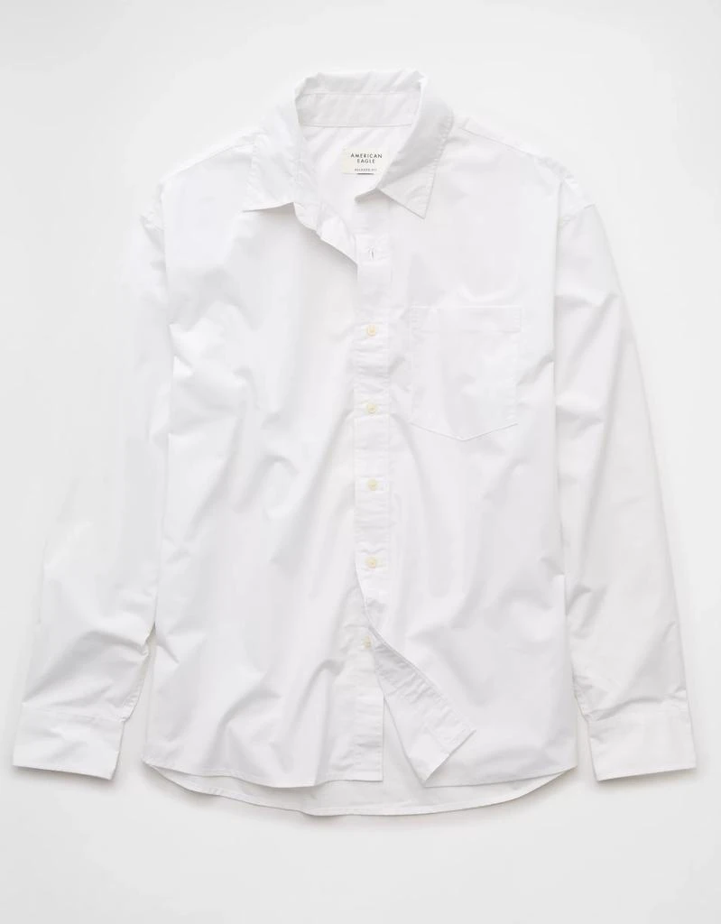 AE AE Everyday Relaxed Poplin Button-Up Shirt 3