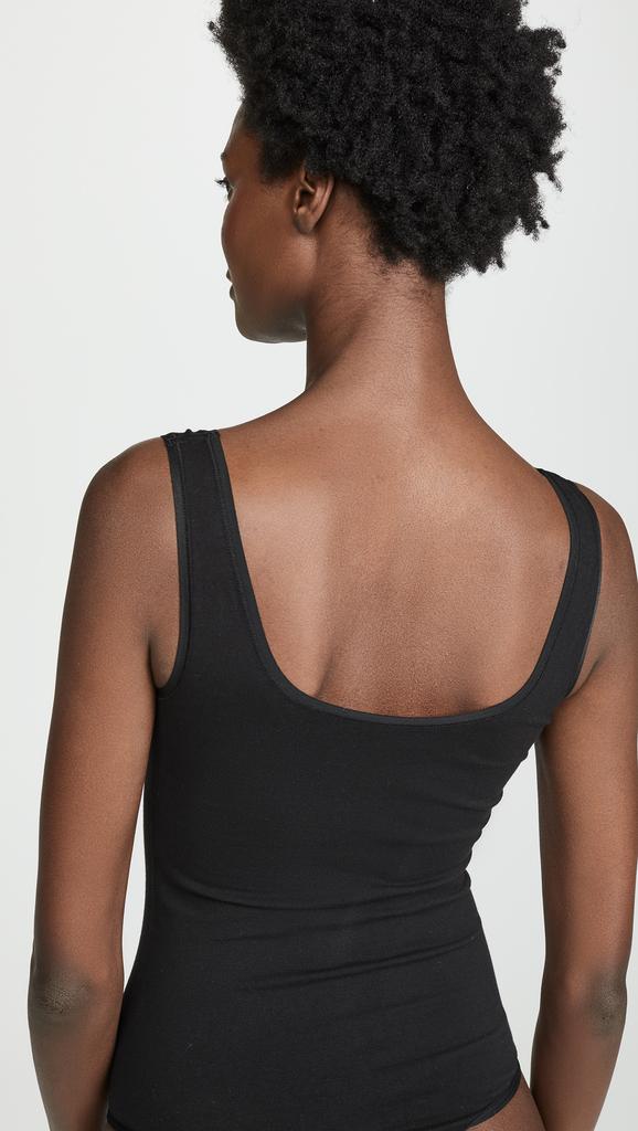 Yummie by Heather Thomson Ruby Scoop Neck Thong Bodysuit