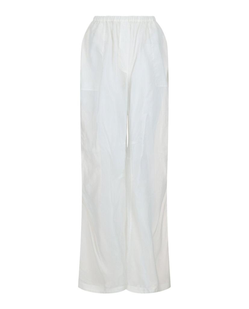 Salvatore Ferragamo Silk Blend Pants
