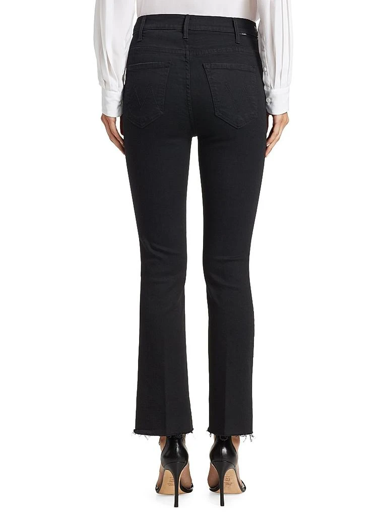 MOTHER The Hustler High-Rise Ankle Fray Jeans 5