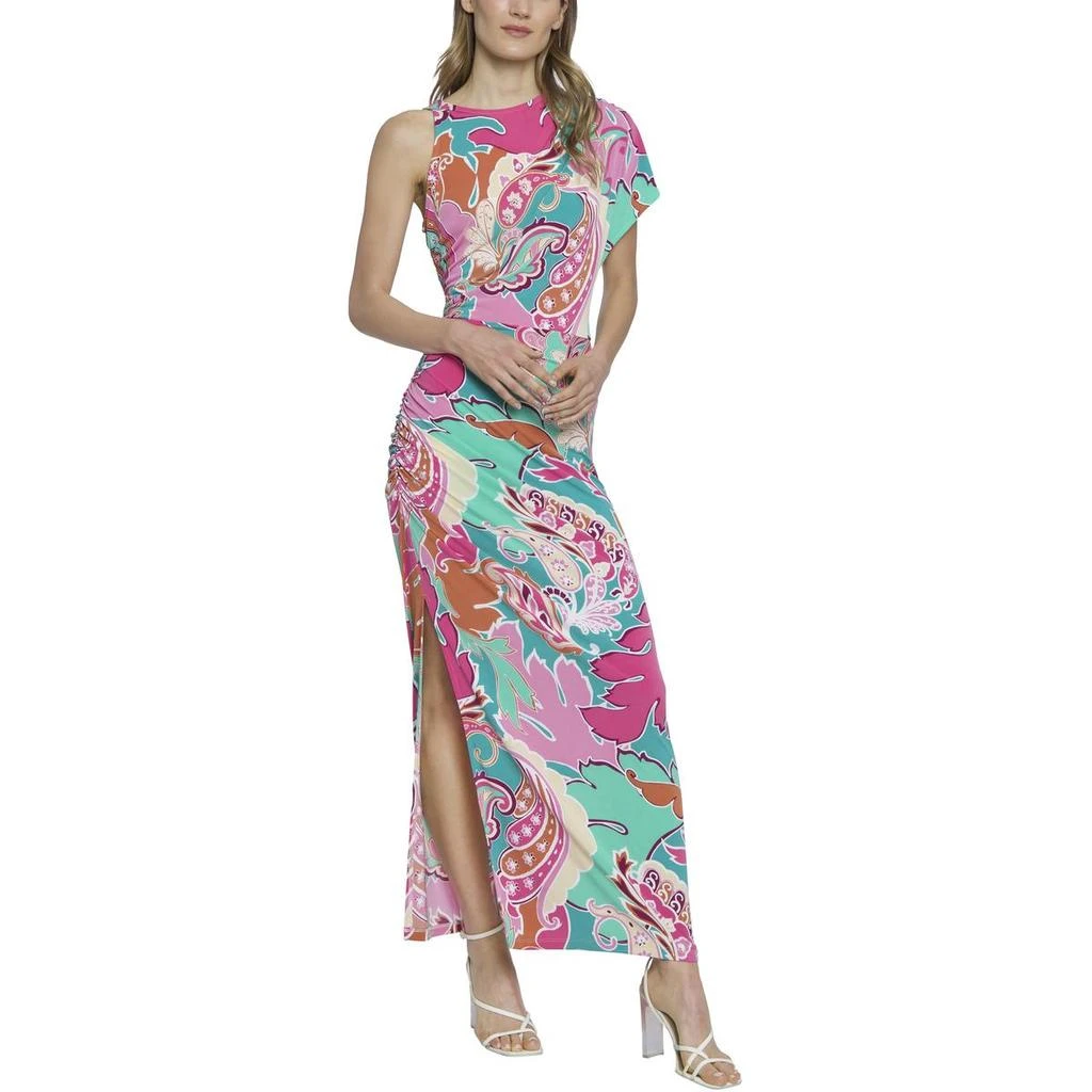 Donna Morgan Womens Paisley Printed Maxi Dress 3