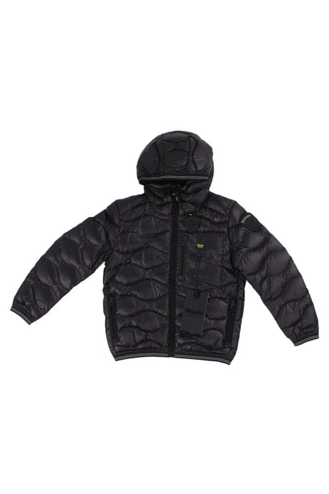 BLAUER Blauer Kids Logo Patch Hooded Jacket