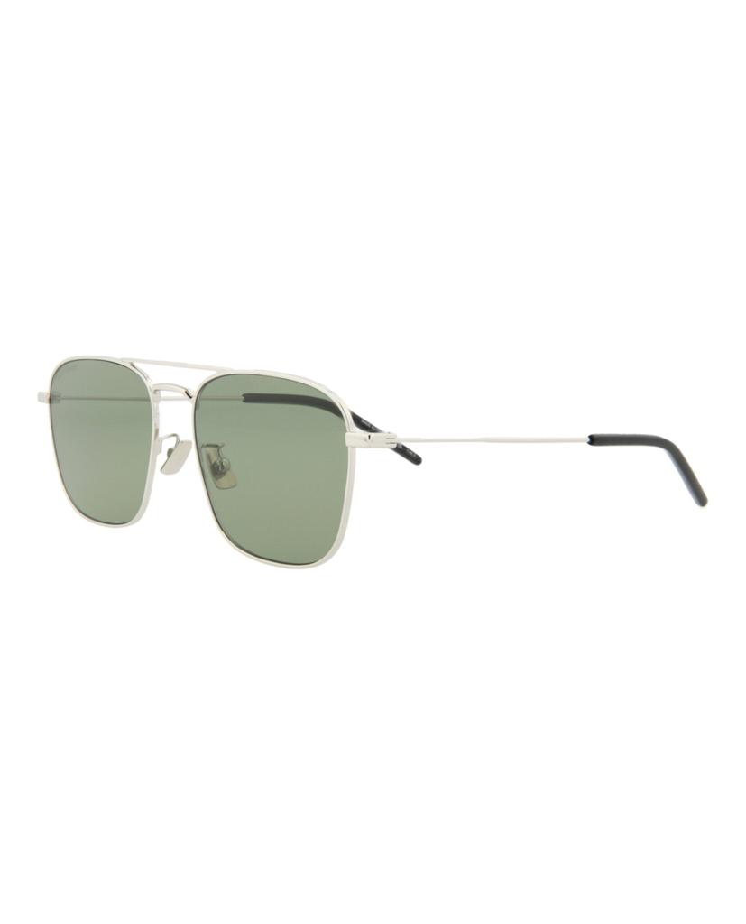 Yves Saint Laurent Aviator-Frame Metal Sunglasses