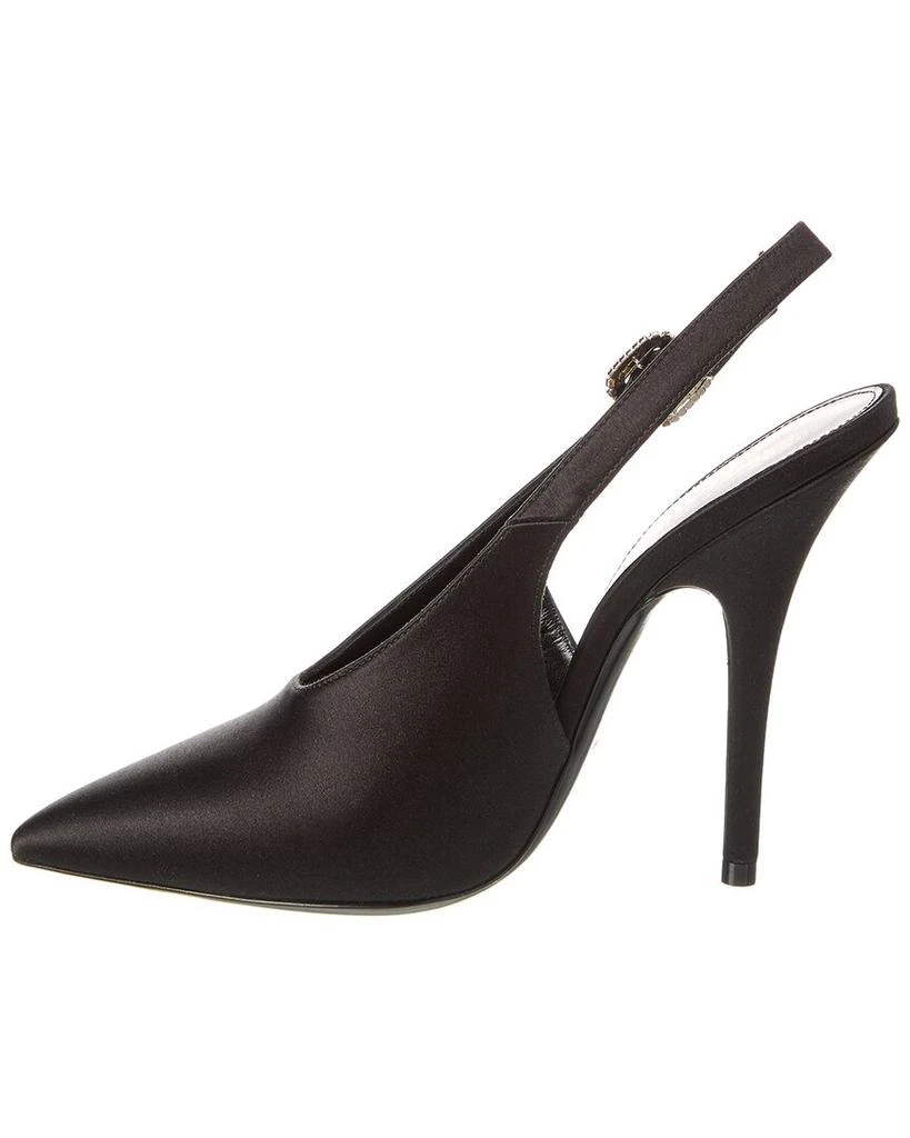 Yves Saint Laurent Yasmeen 115 Satin Slingback Pump 2