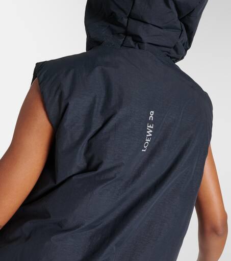 Loewe x On logo technical puffer vest - Gilets - Free