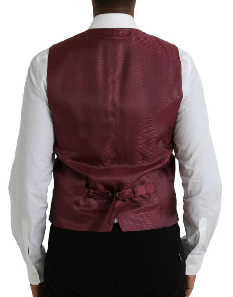 Dolce & Gabbana Dolce & Gabbana Multicolor Galaxy Silk Waistcoat Formal Vest 3
