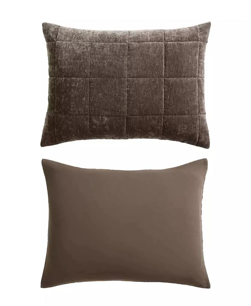 Vera Wang Chenille Box Solid 3-Pc. Quilt Set 8