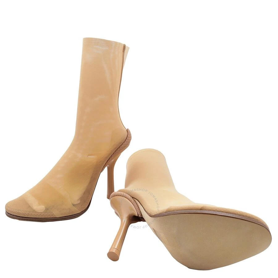 Burberry Ladies Gennie Tulle Sock Detail Ankle Boots 2