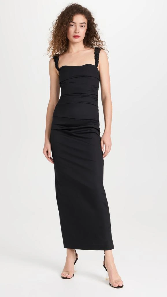 SIR. Azul Balconette Gown 6