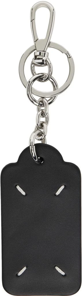 MAISON MARGIELA White 
Black Tag Keychain 2