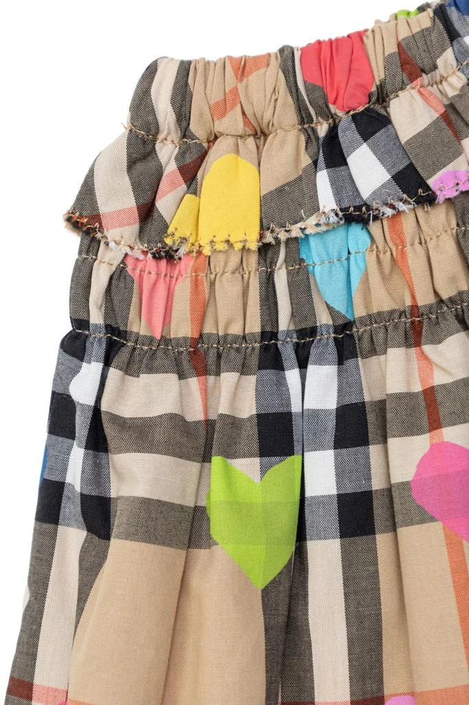Burberry Burberry Kids Heart Checked Skirt 4