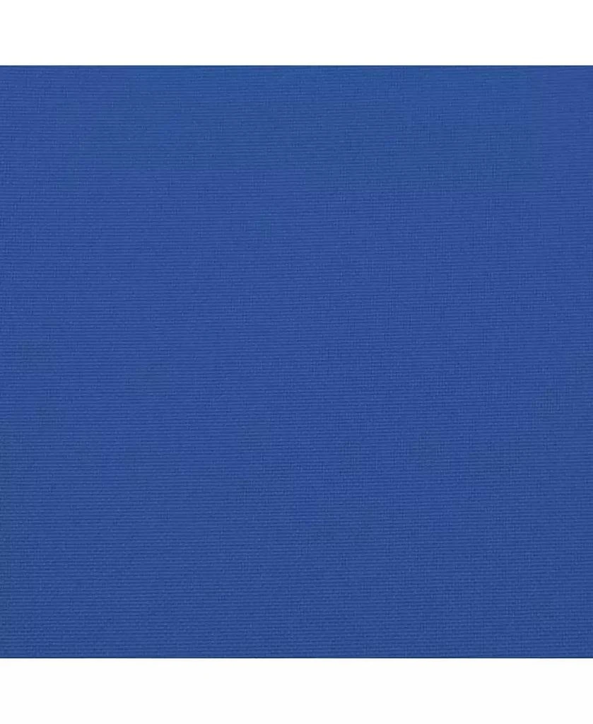 vidaXL 47.2"x(19.7"+19.7")x2.8" Oxford Fabric Garden Bench Cushion 4